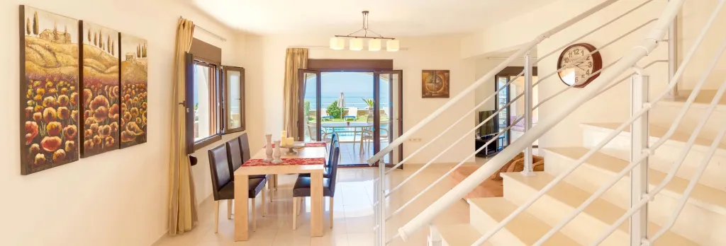 Beachfront Villa Avra With Private Swimming Pool