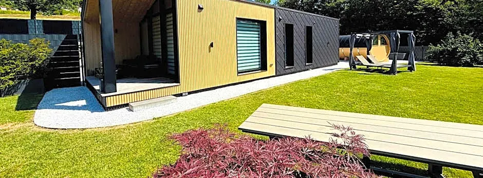 Voralpen Lodge - Ferienhaus mit Gym, Sauna & Hot Tub