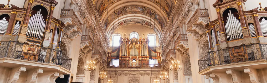 Salzburg Cathedral tickets to the organ concert at noon
