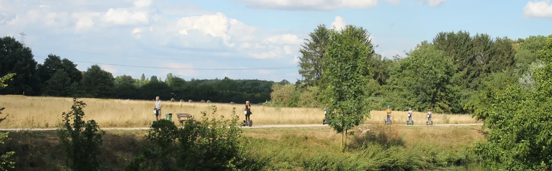 Mannheim Segway tour along the Rhine river