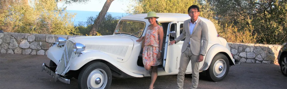 French Riviera private tour in a vintage car from Cannes
