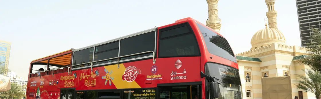 City Sightseeing hop-on hop-off bus tour of Sharjah