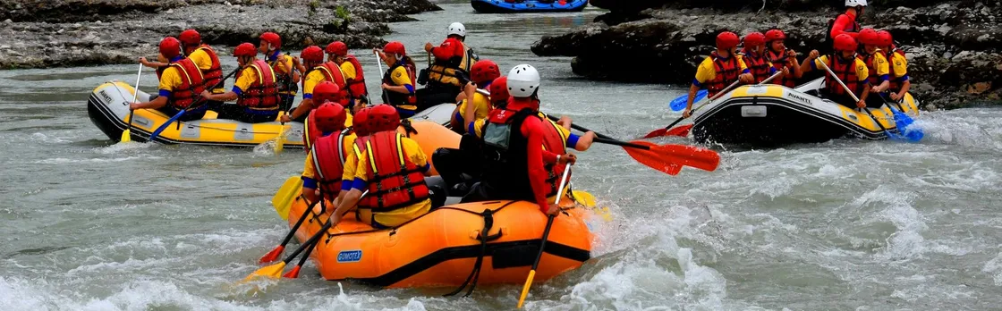 Vjosa River raft ride from Gjirokaster with visit in Permet