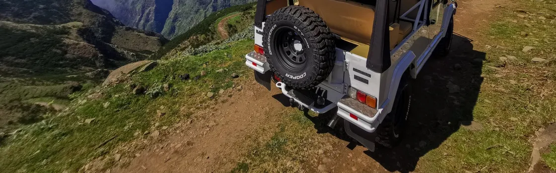 Northwest of Madeira in 4x4