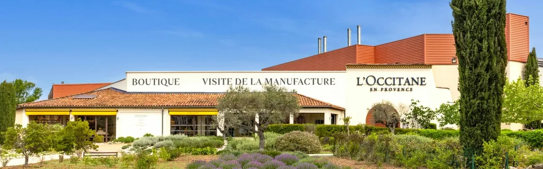 Guided tour of the factory and boutique at L'OCCITANE en Provence