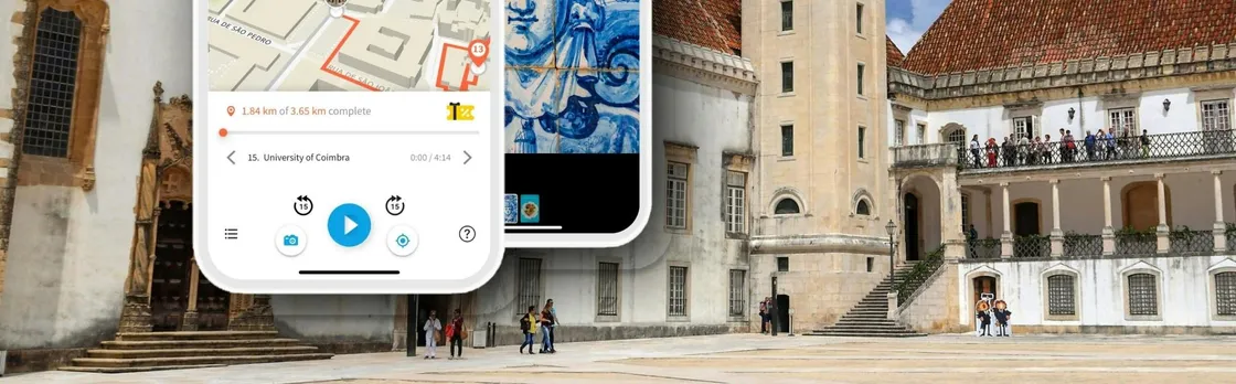 Coimbra Walking Tour with Audio Guide App