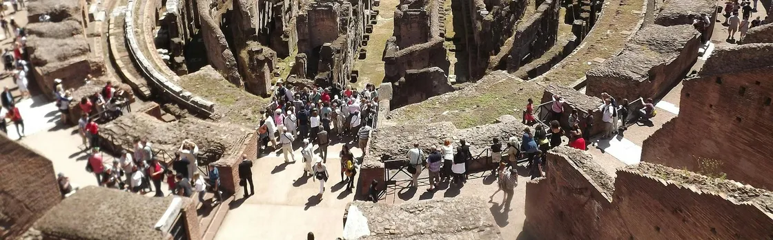 Rome Train Trip from Civitavecchia with Hop-On Hop-Off and Colosseum