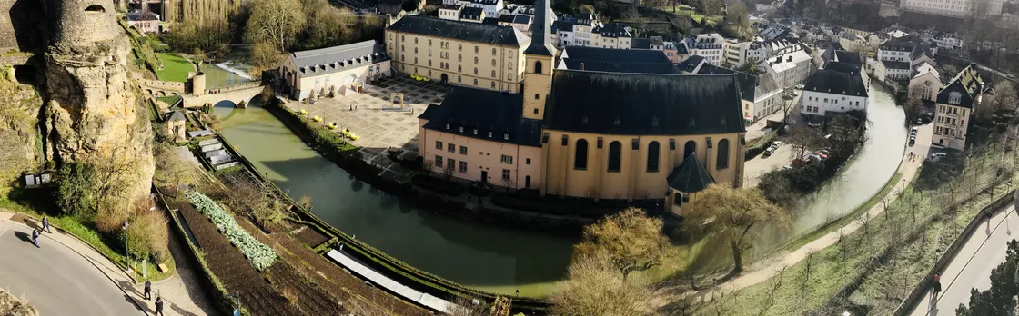 Luxembourg romantic exploration game and tour
