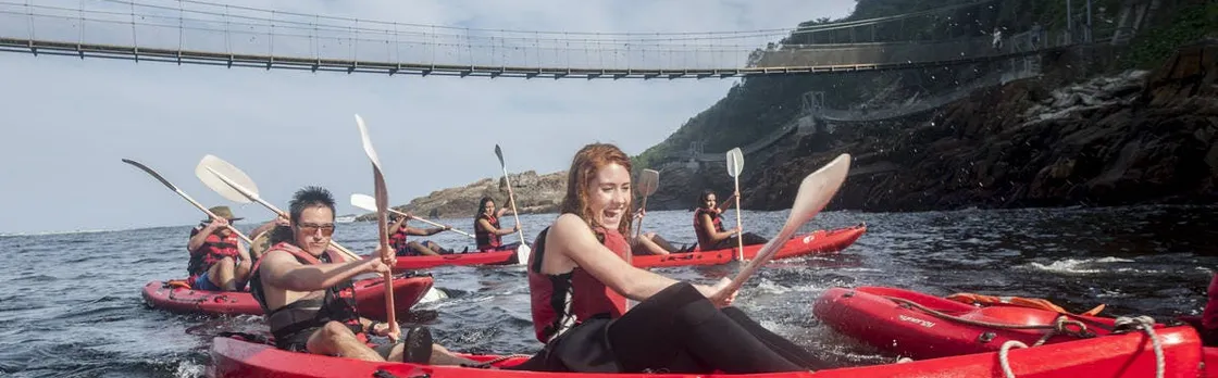 Storms River kayak and lilo