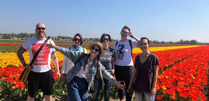 Your Own Holland. Tulip Fields Tour by Electric Bike