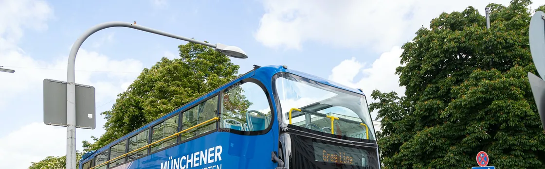 24-hour grand hop-on hop-off bus tour of Munich