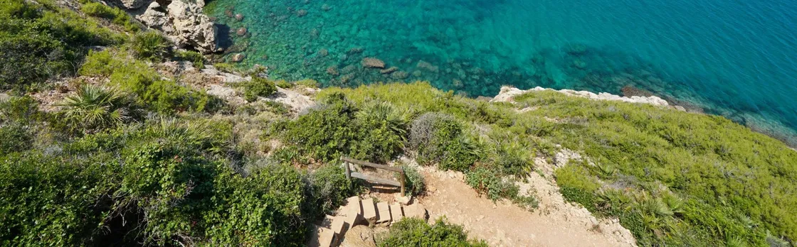 Sailing trip to Cova Tallada and Cabo de San Antonio Marine Reserve