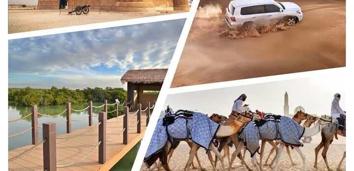 Combo Culture & Adventure: North Qatar Heritage & Desert Safari