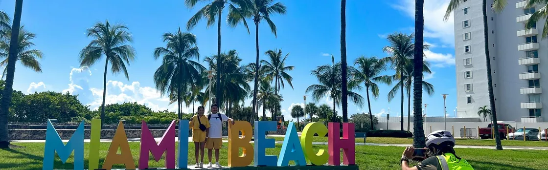 Miami Beach highlights bike tour in Spanish