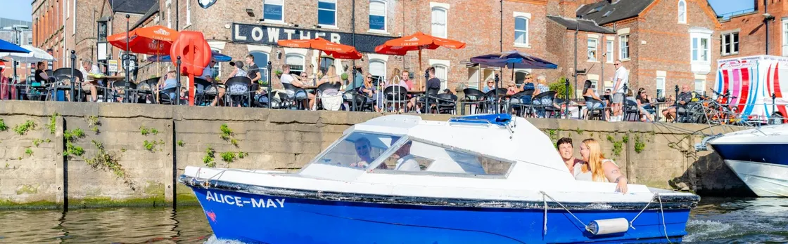 Self Drive Boat Hire in York