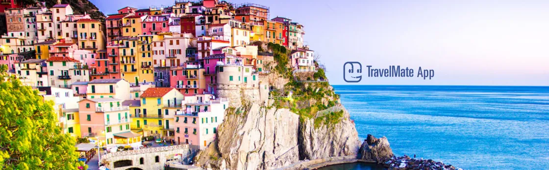 Cinque Terre audio guide with TravelMate app