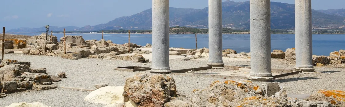 Guided tour of Nora archaeological site from Cagliari