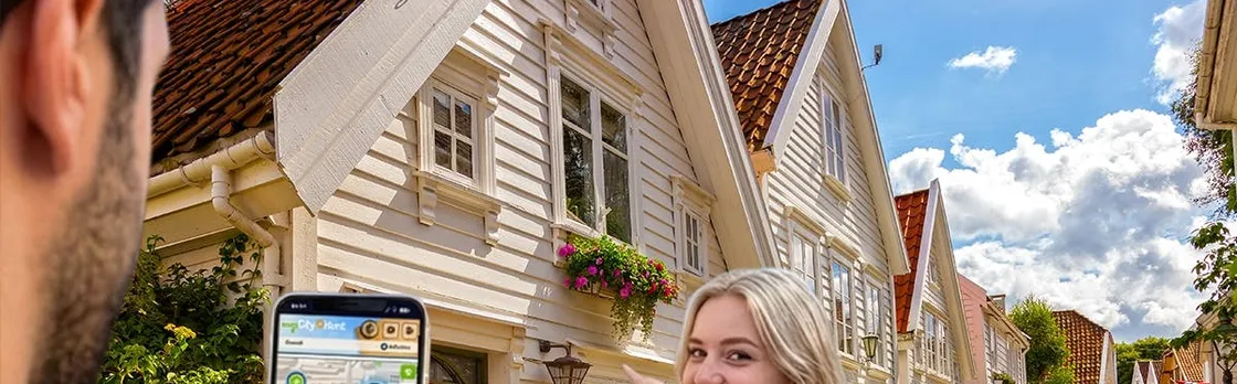 Self-guided digital scavenger hunt in Stavanger