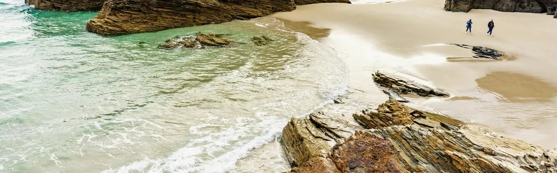 Full-day Beach of the Cathedrals, Ribadeo and Tapia tour from Gijón