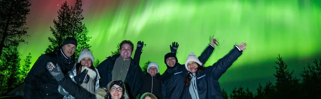 Guaranteed northern lights expedition with photographer from Levi