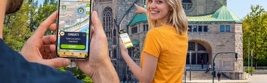 Self-guided digital scavenger hunt in Essen
