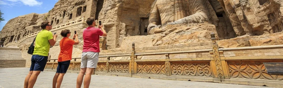 Datong private day tour to Hanging Temple and Yungang Grottoes
