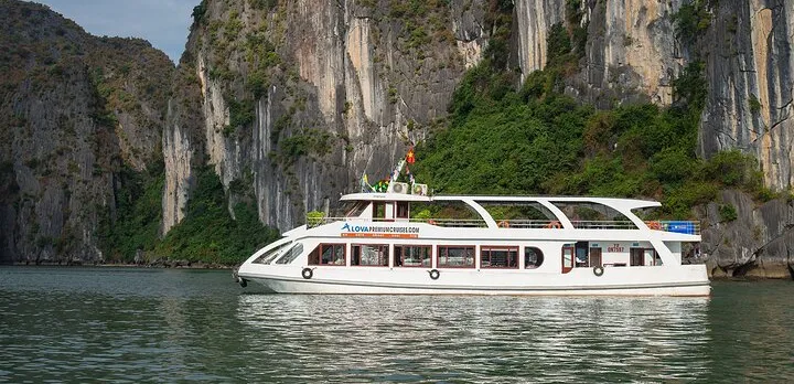 Halong Bay Deluxe Day Tour with Alova Premium Cruise All Included