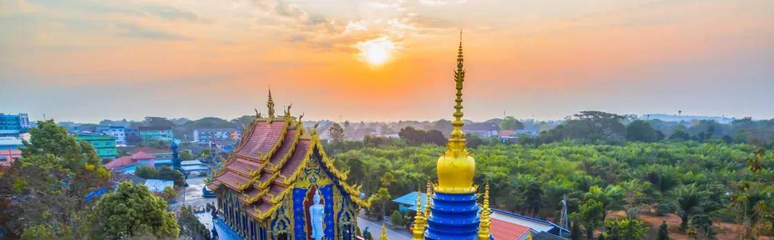 Golden Triangle and White Temple guided tour from Chiang Mai