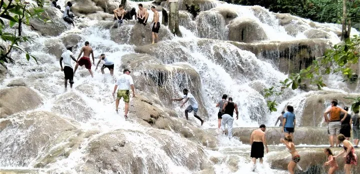 Blue Hole plus Secret Falls & Dunn's River Falls from Grand Palladium