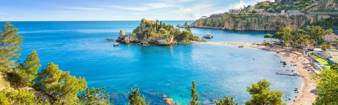 Taormina and Giardini Naxos boat excursion with an aperitif