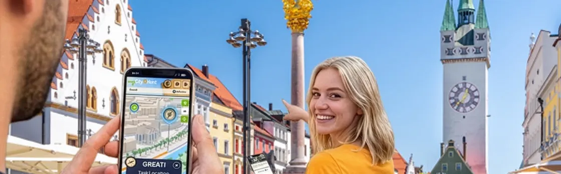 Self-guided digital scavenger hunt in Straubing
