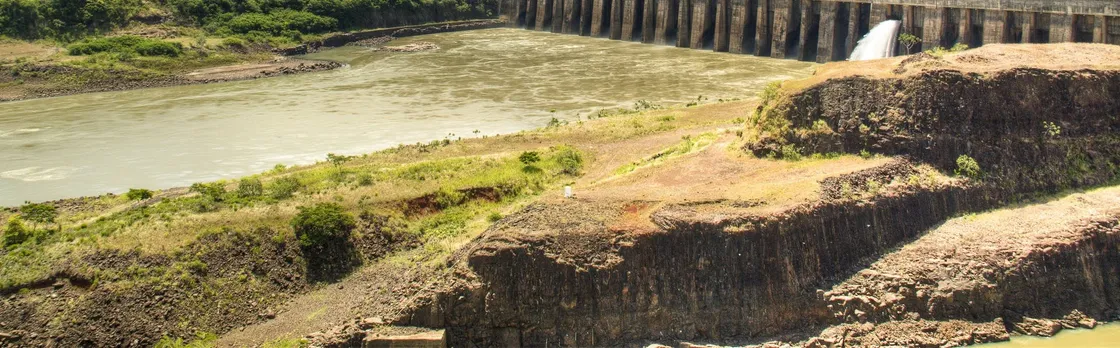 Itaipu hydroelectric dam panoramic tour