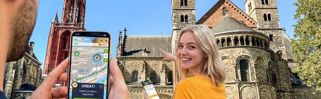 Self-guided digital scavenger hunt in Maastricht