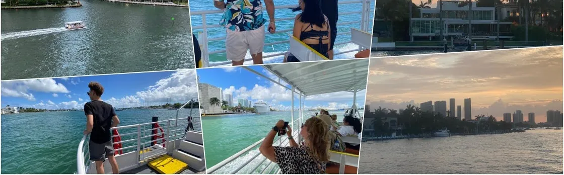 Miami full-day sightseeing bus tour with 90-minute cruise and Everglades airboat
