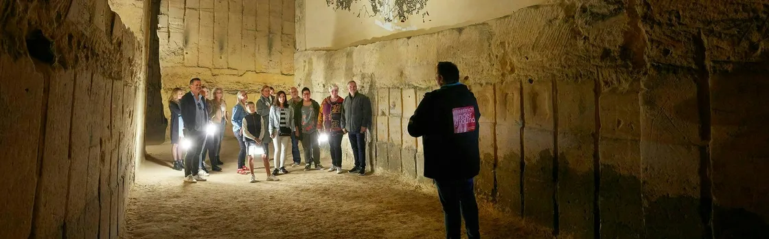 Maastricht's historic Zonneberg Caves guided tour