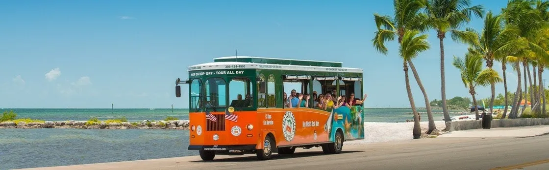 Key West day trip and hop-on hop-off trolley