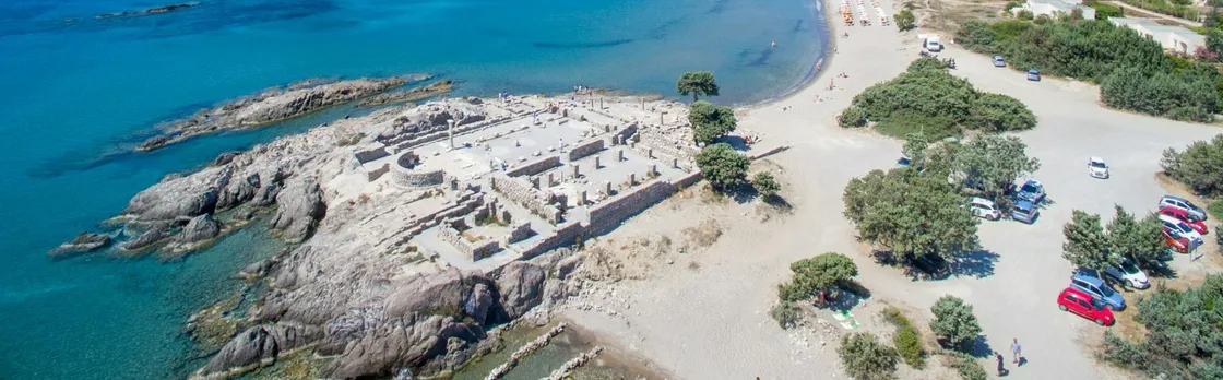 Guided tour of Kos Town, Asclepeion and Zia with wine-tasting