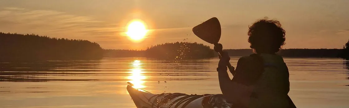 Luleå archipelago guided kayak experience