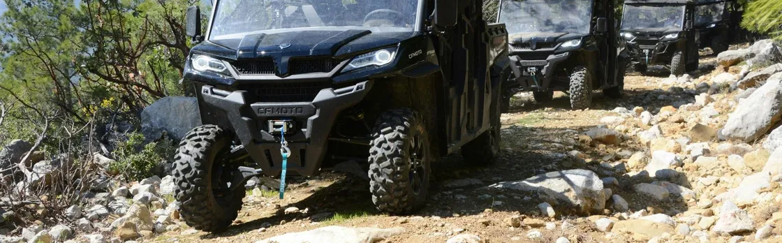 Half-day UTV off-roading in the Turkish countryside from Belek, Side or Antalya
