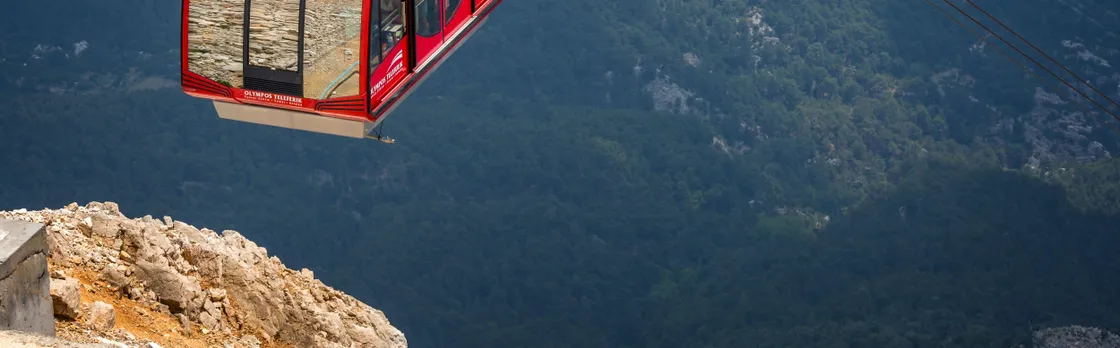 Olympos Cable Car Tour of Tahtali Mountain with Shuttle Transfers