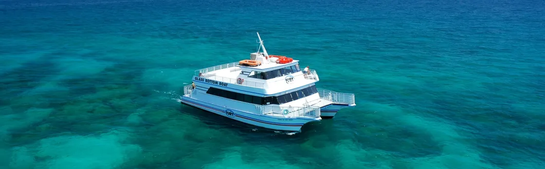 Key West day trip with glass bottom boat ride