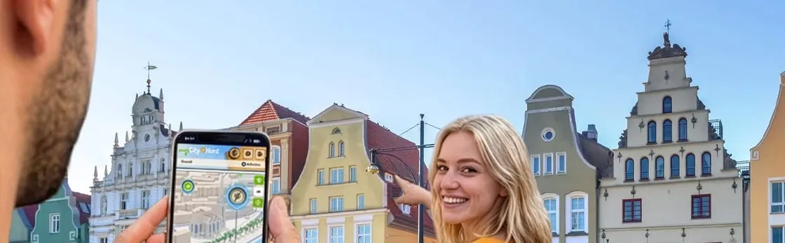Self-guided digital scavenger hunt in Rostock