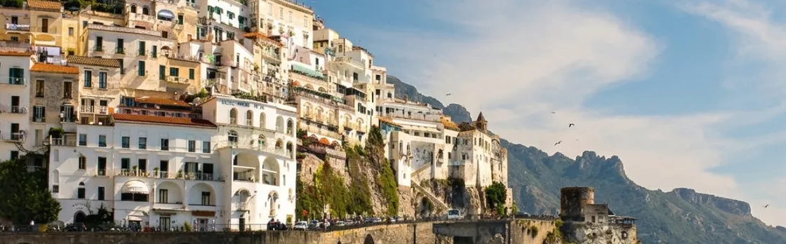 Sorrento, Positano and Amalfi shared tour from Naples with light lunch