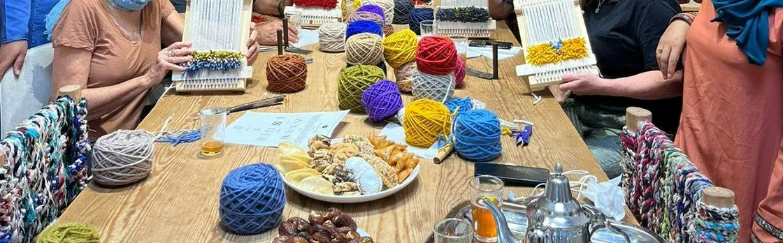 Half-day rug weaving workshop in Fez