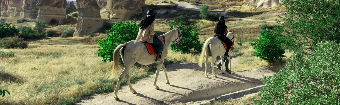 Horse riding experience in Cappadocia's valleys