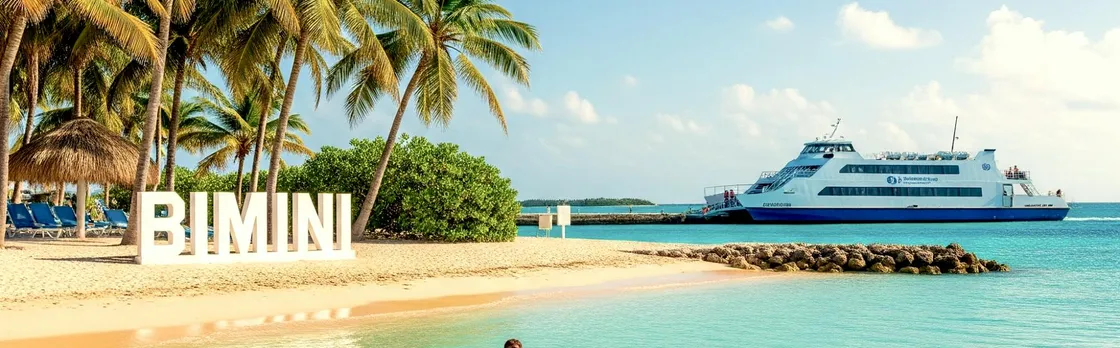 Day trip to Bimini Island by ferry