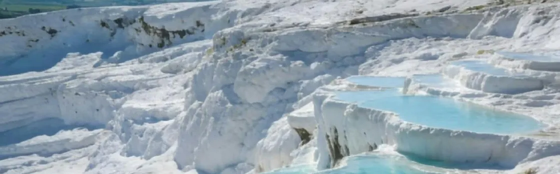 Daily guided Pamukkale tour with pick-up from Denizli Airport