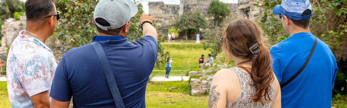 Tulum, cenote swim, turtle snorkelling and beach club combo tour