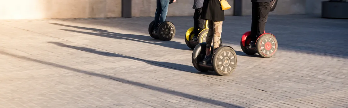 Guided Segway™ tour around Baldeney lake in Essen