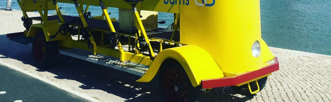 Beer bike tour in Lisbon